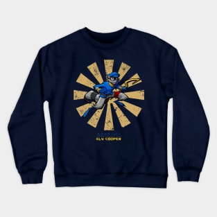 Sly Cooper Retro Japanese Crewneck Sweatshirt